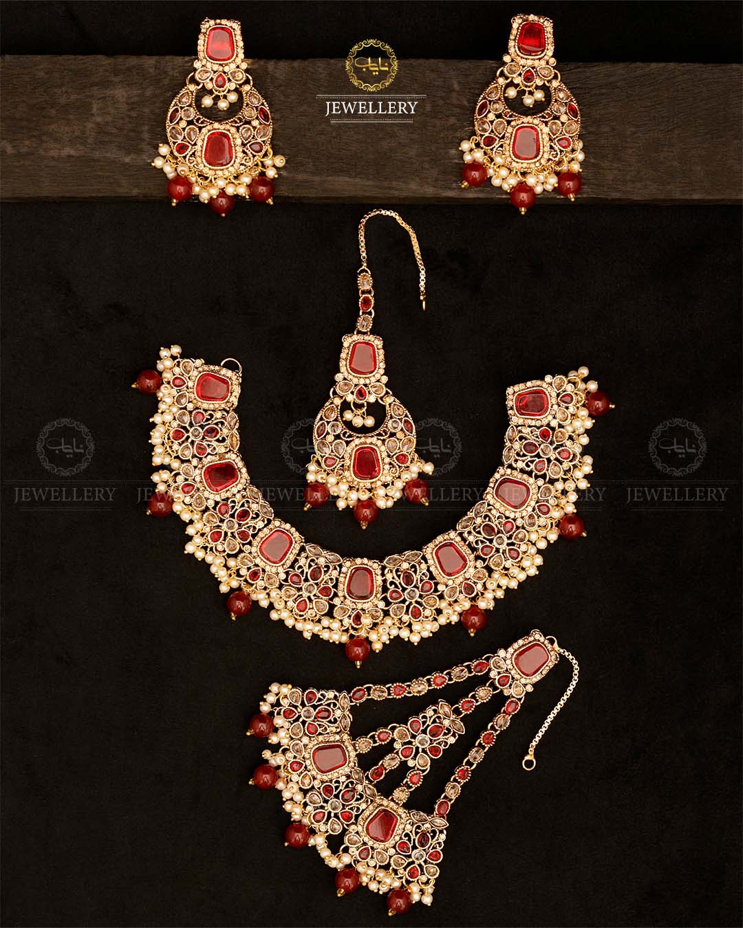 Egyptian Bridal set-2847-Golden