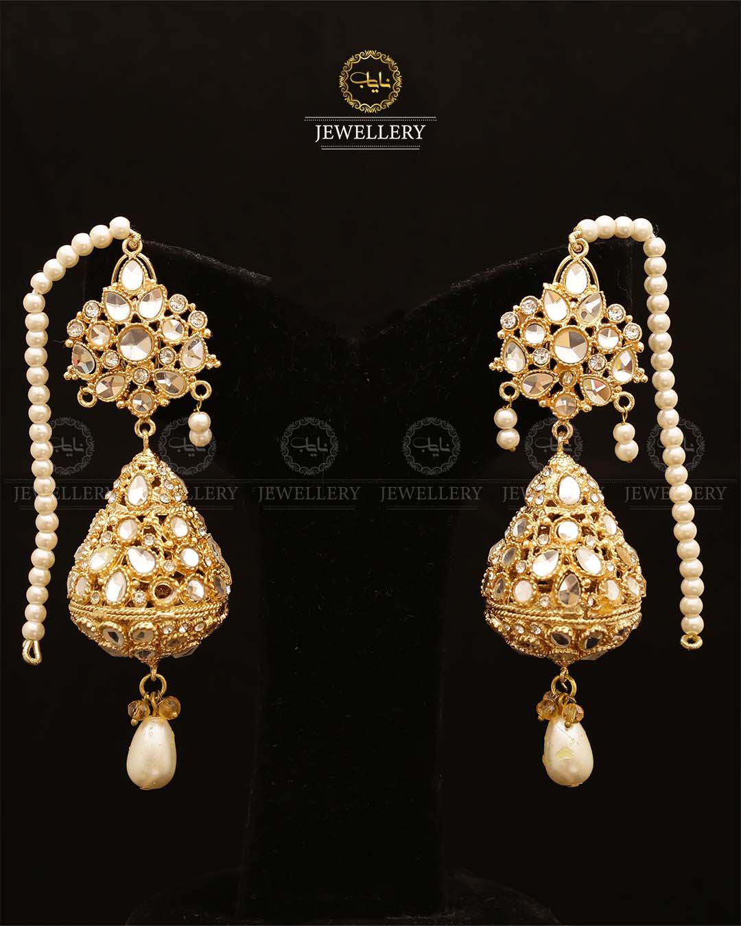 Kundan Jhumki-2662 Nayab Jewellery