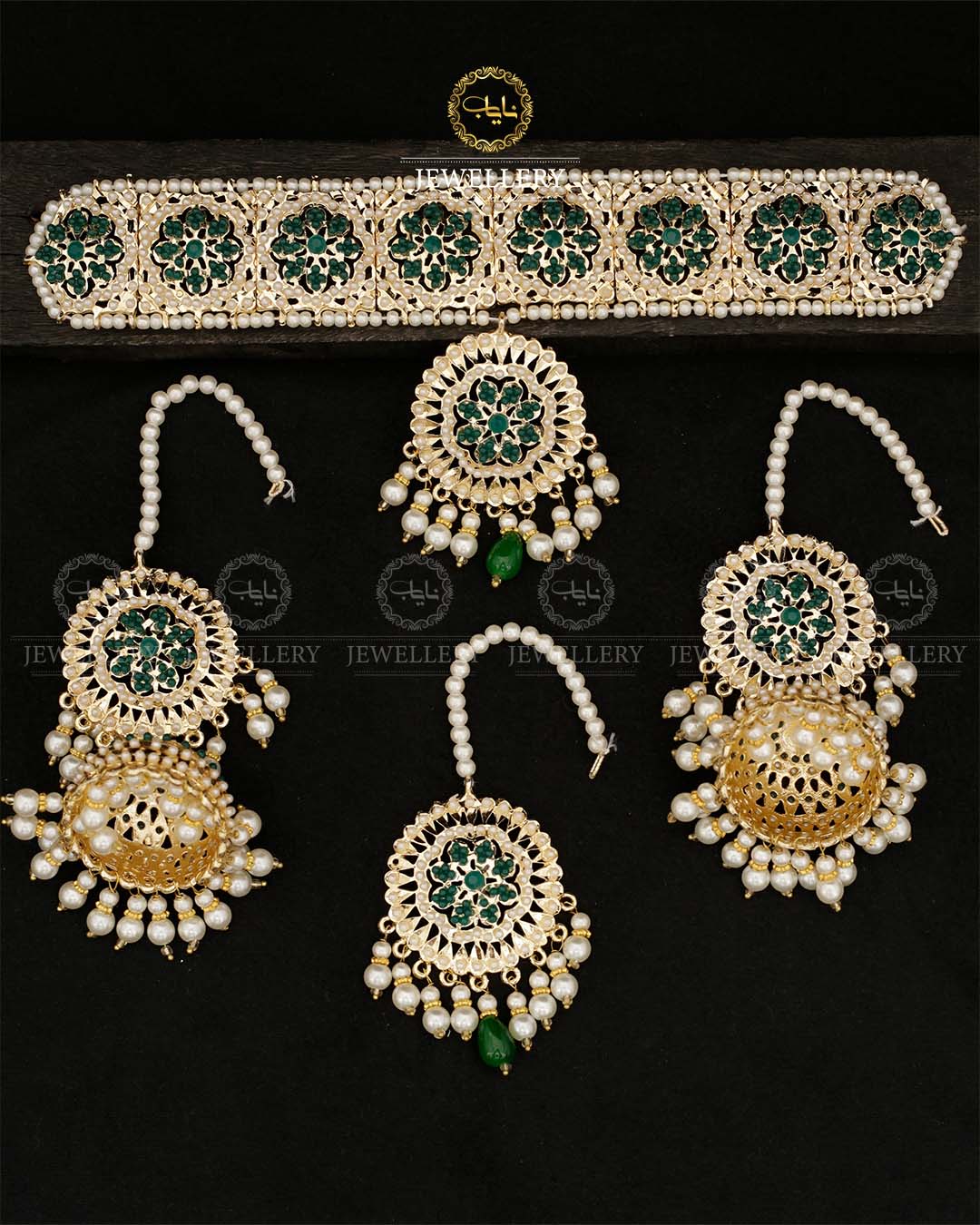 Hyedrabadi Guluband Necklace set N-110