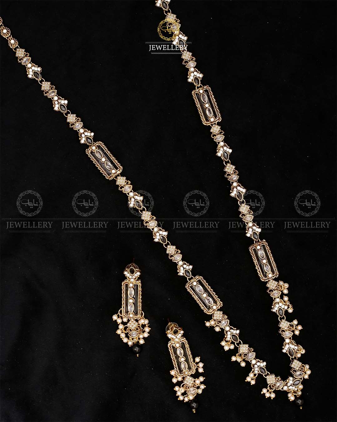 Turkish Long Mala set-2566-Golden Nayab Jewellery