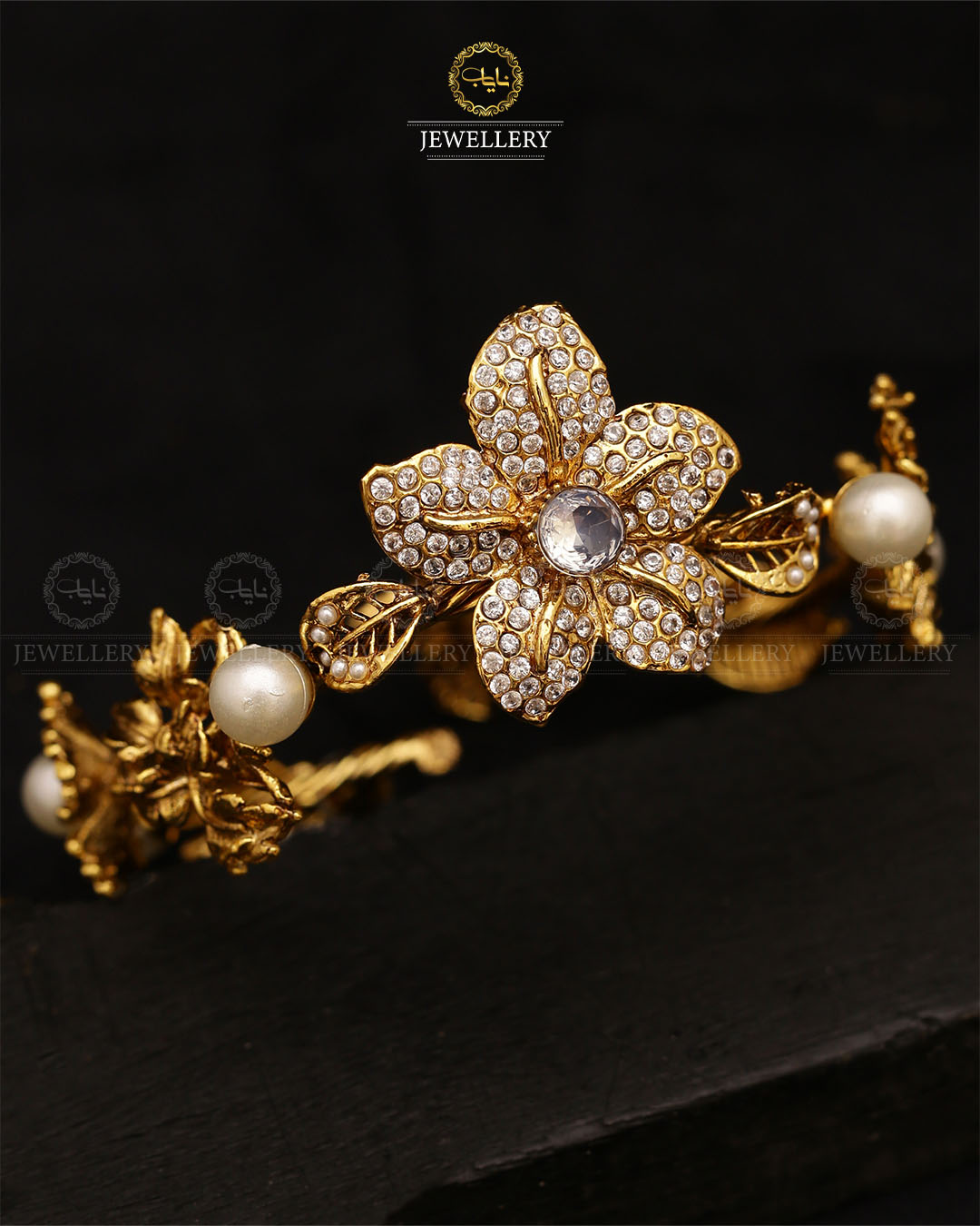 Designer openable Bangle-2608 Nayab Jewellery