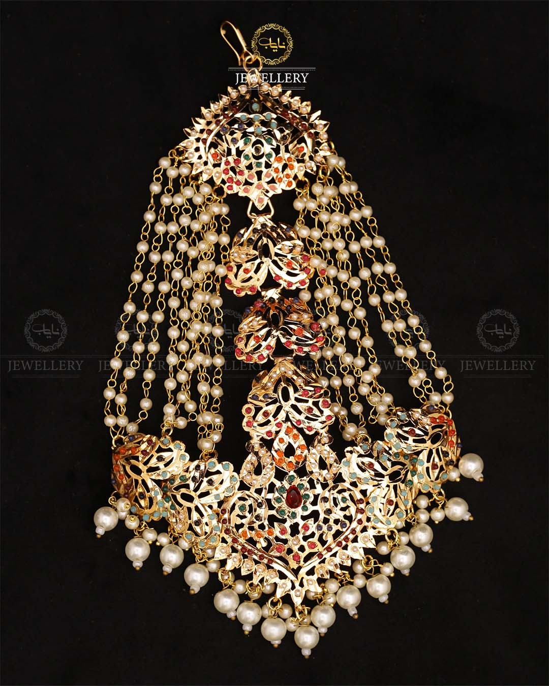 Hyedrabadi Bridal Big size Jhomer-2652 Nayab Jewellery