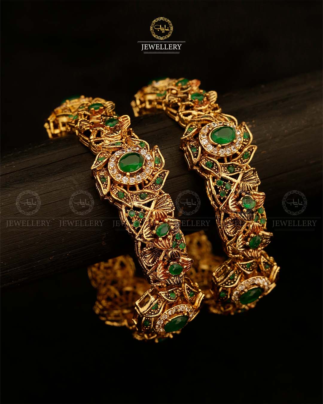 Designer openable Bangles (pair)-2895