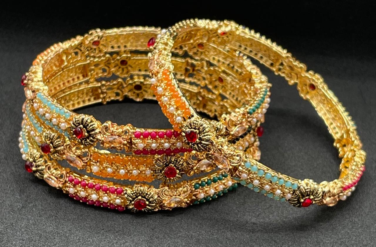 Noratan 4 pcs Bangles-2922