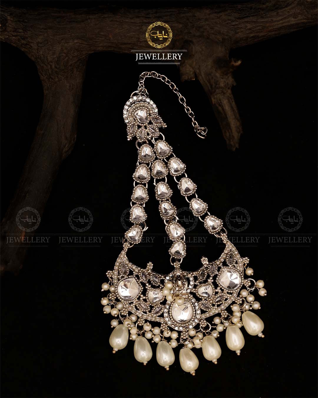 Uncut kundan Jhumer-2834