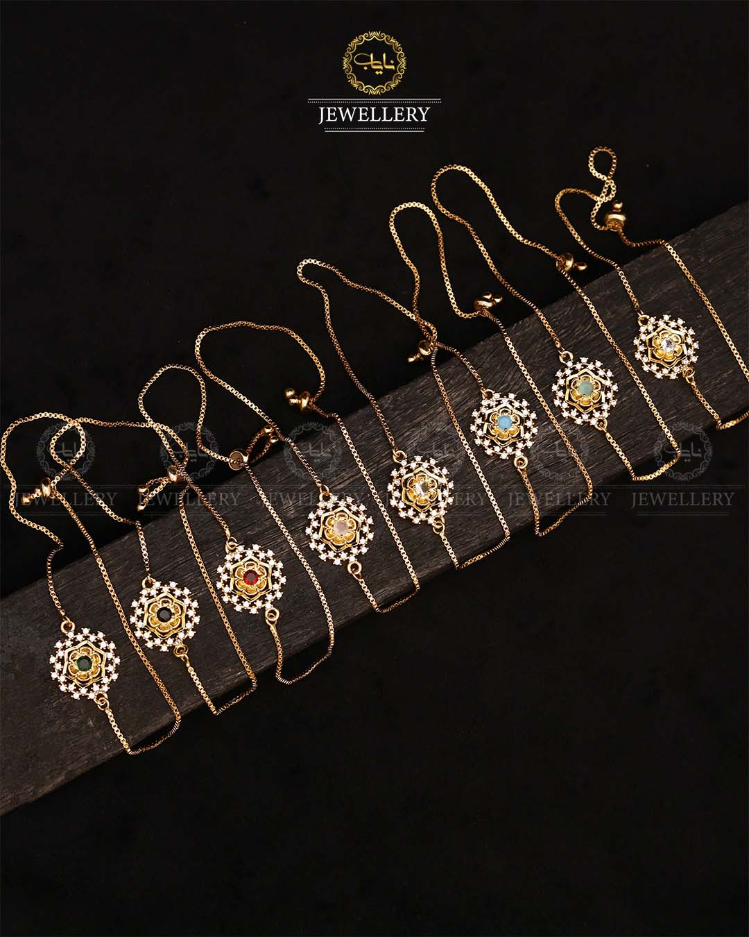 Zarcon Up down Bracelet-2671 Nayab Jewellery
