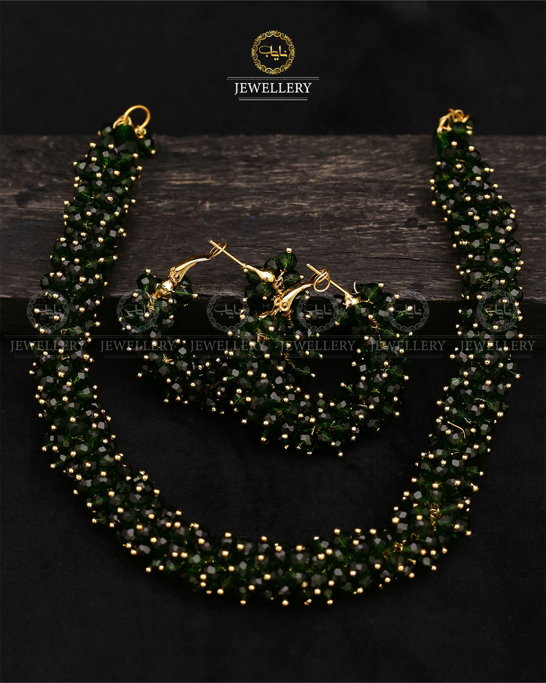 Hand made Gajra Mala with Baali-2733 Nayab Jewellery