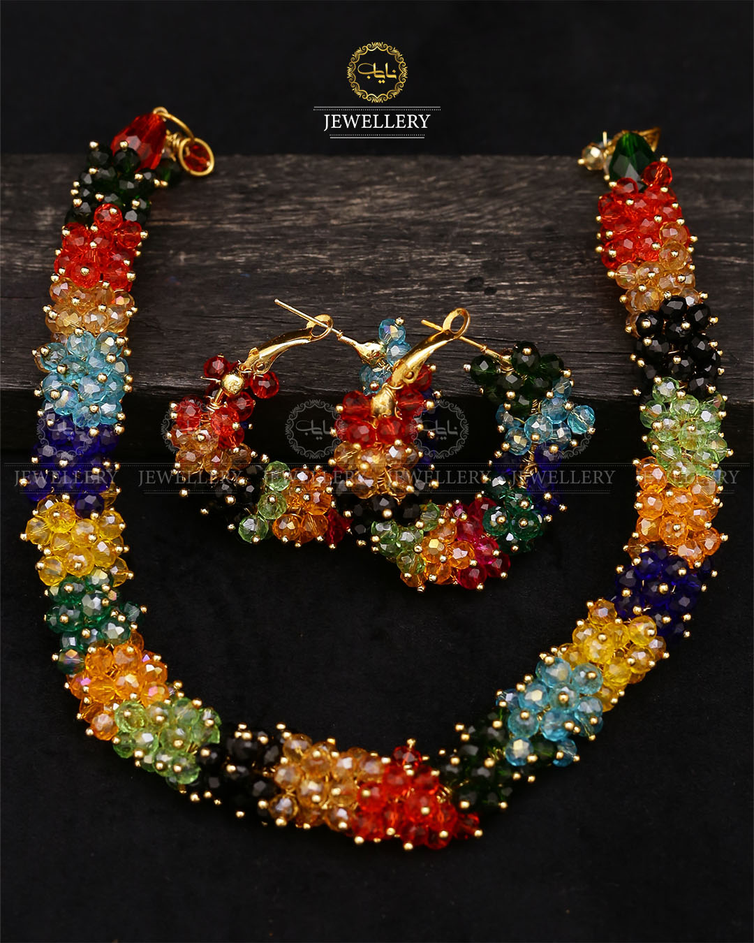 Hand made Gajra Mala with Baali-2733 Nayab Jewellery