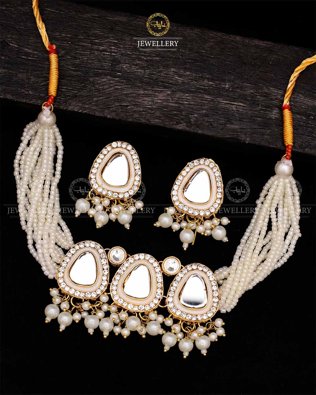 Uncut kundan Chokar set-2581 Nayab Jewellery