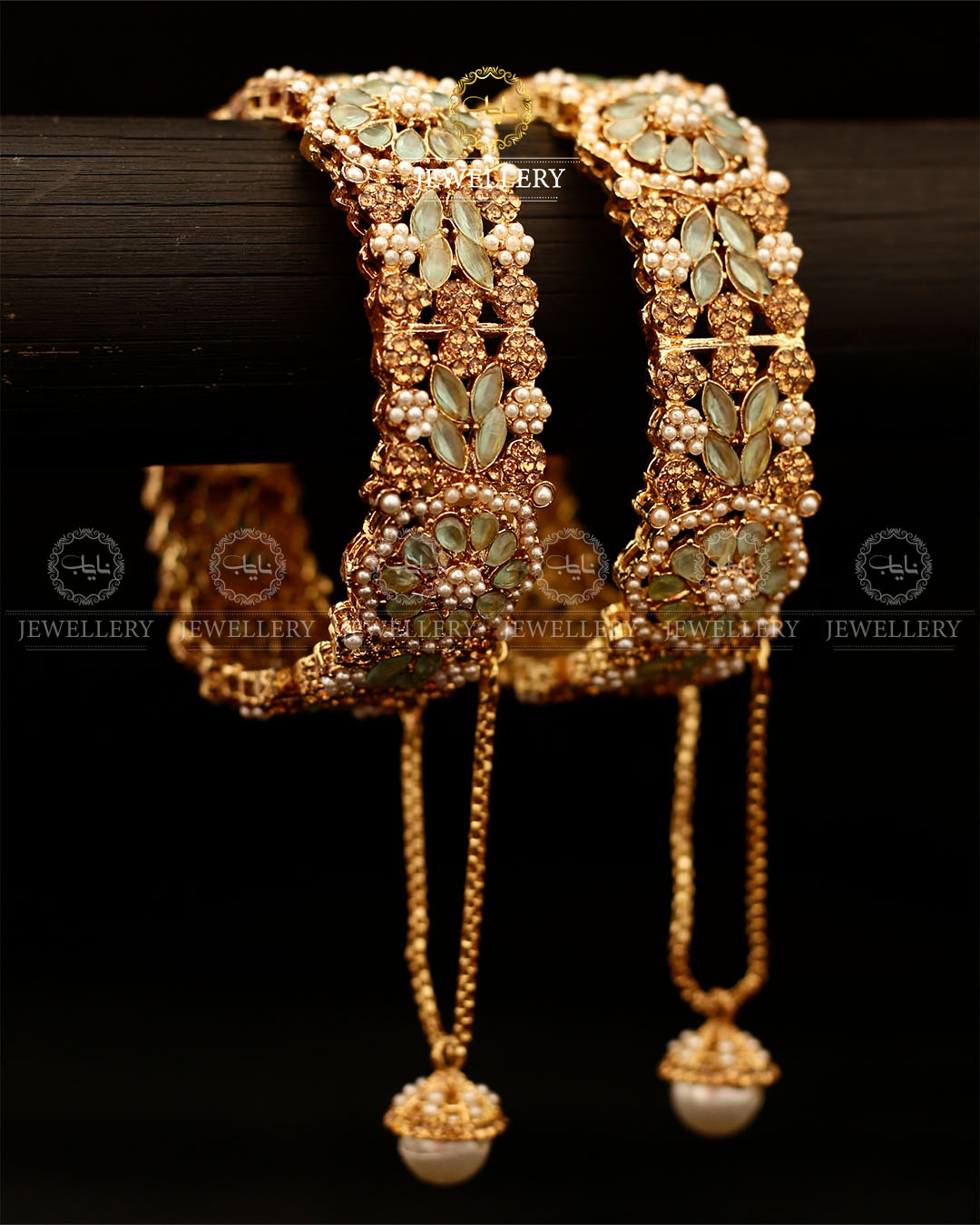 Zarcon Openable Bangles (pair)-2924