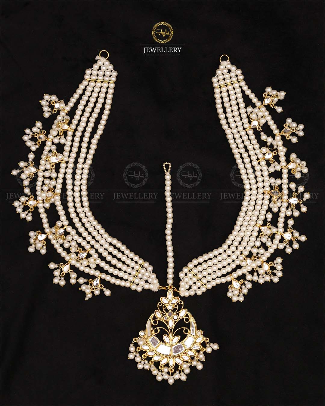 Chand Kundan Bridal Matha Patti-2605 Nayab Jewellery