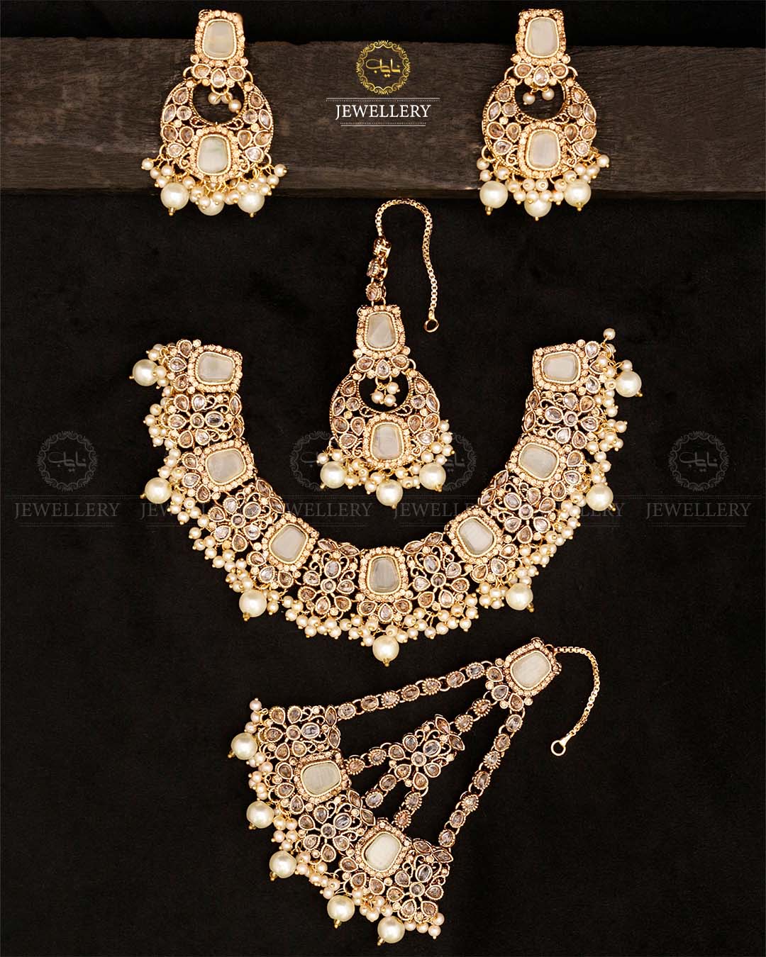 Egyptian Bridal set-2847-Golden