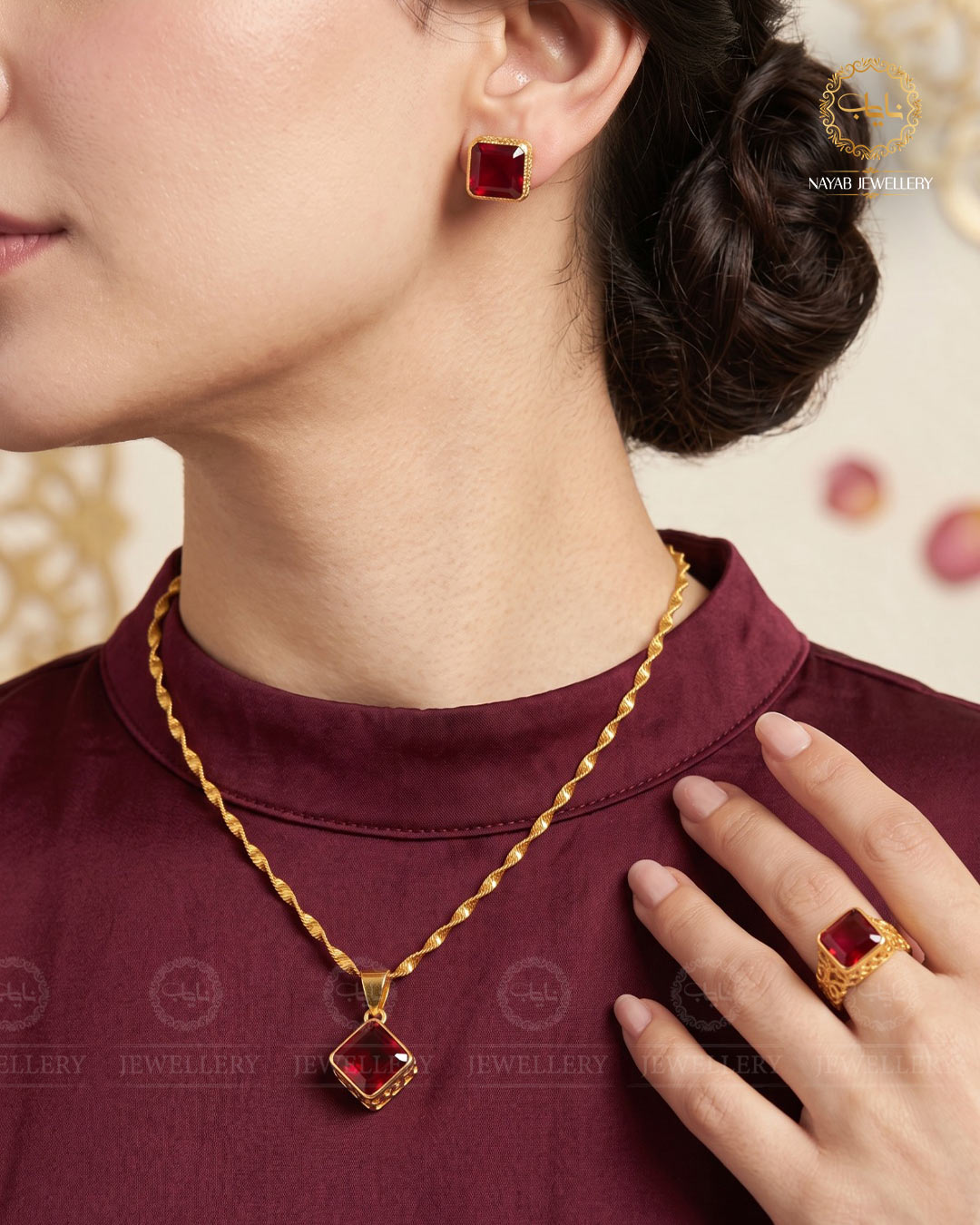 Egyptian Combo set with Chain-2940