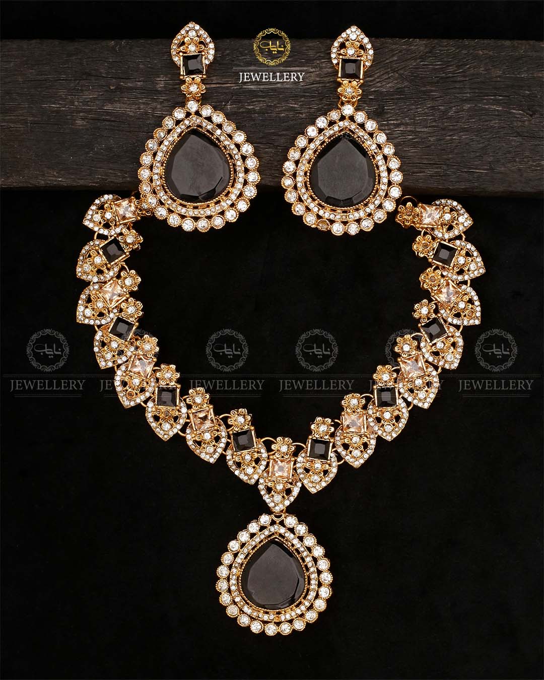 Egyptian Necklace set-2539 Nayab Jewellery