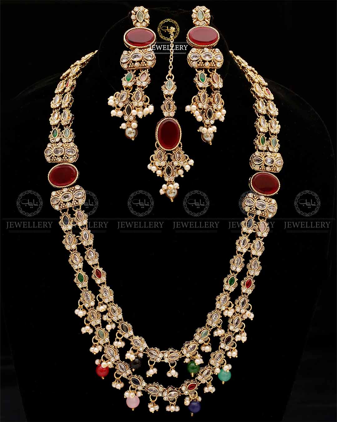 Leepa Long Mala set-2567 Nayab Jewellery