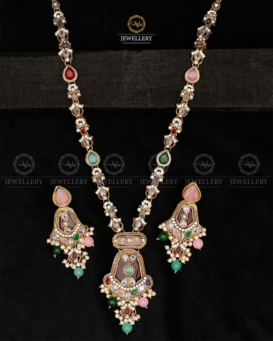 Meesaq Mala set-2568 Nayab Jewellery