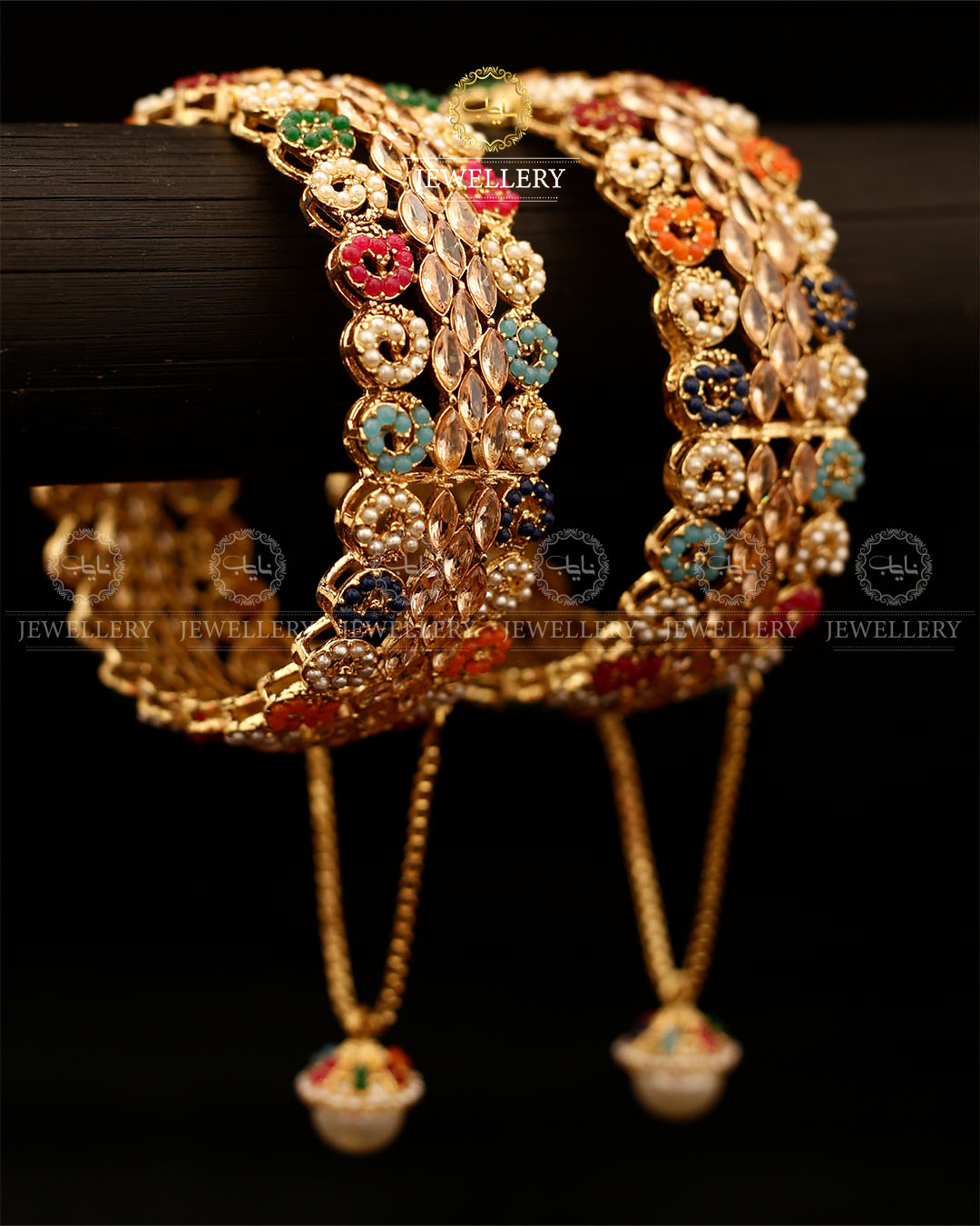 Zarcon Openable Bangles (pair)-2919