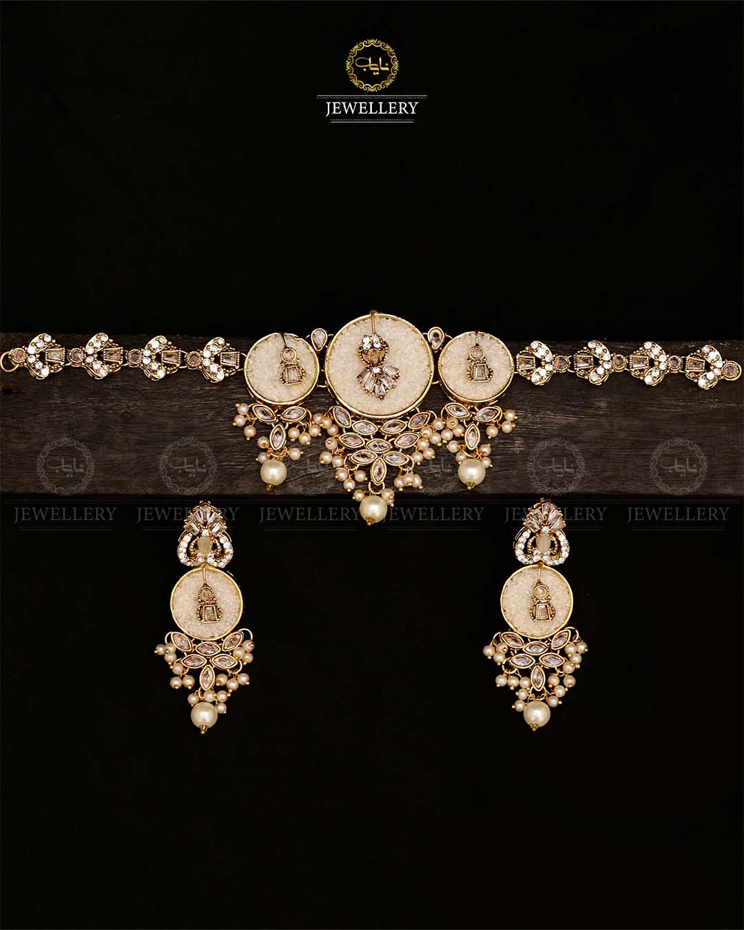 Crush Round Chokar set-2849