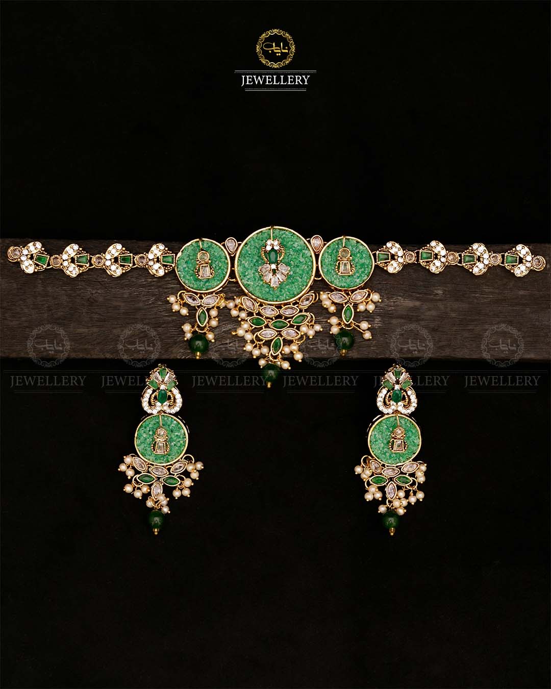 Crush Round Chokar set-2849