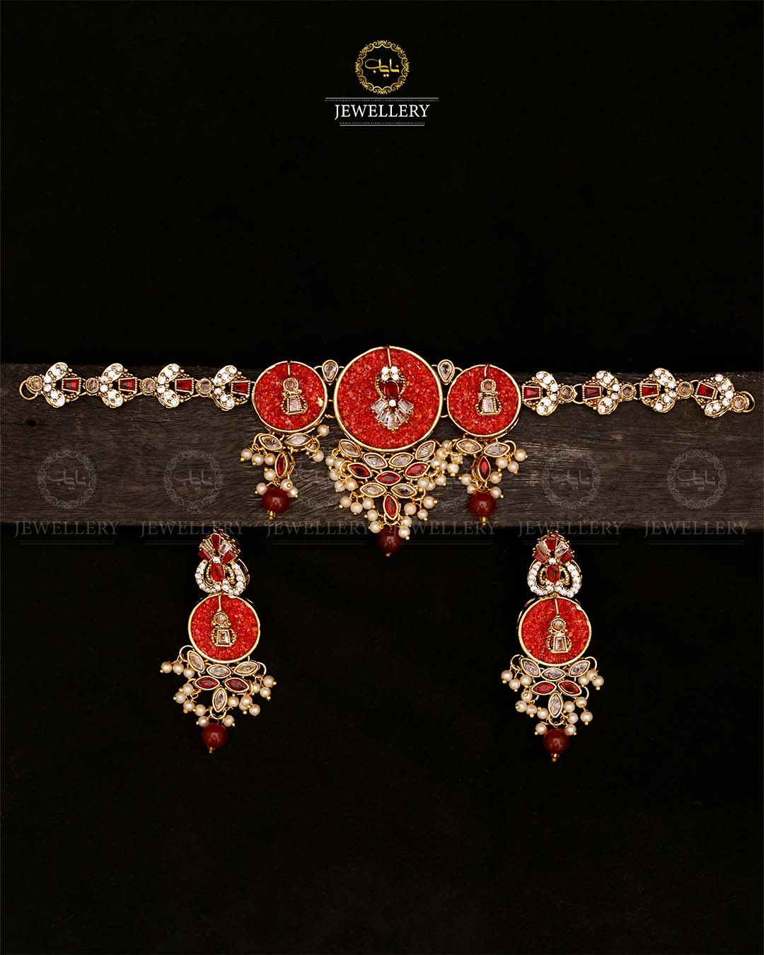 Crush Round Chokar set-2849