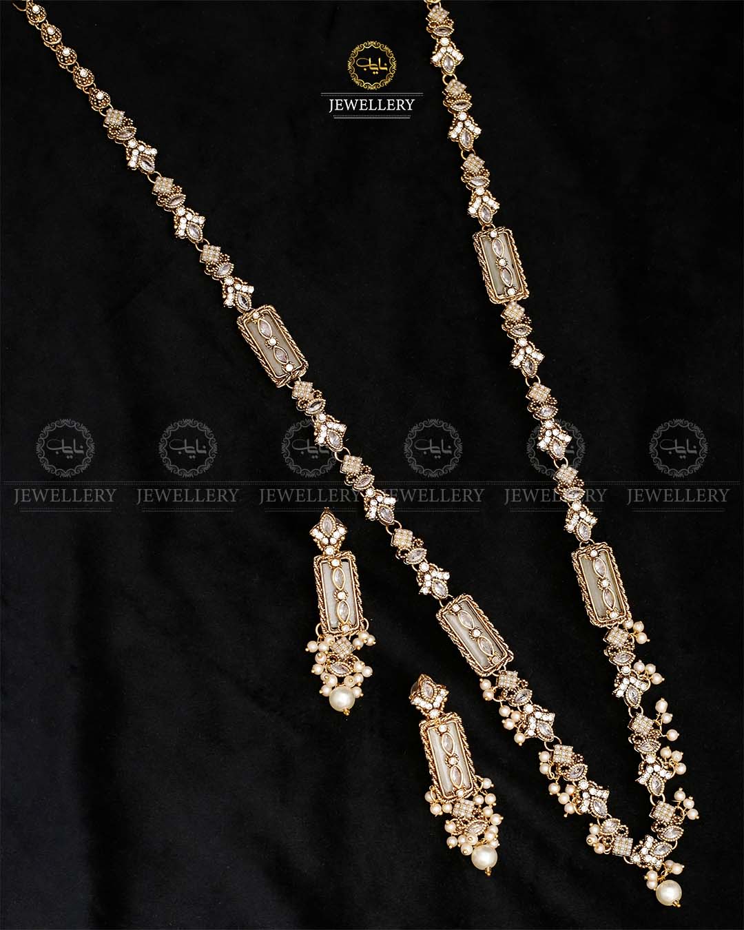 Turkish Long Mala set-2566-Golden Nayab Jewellery