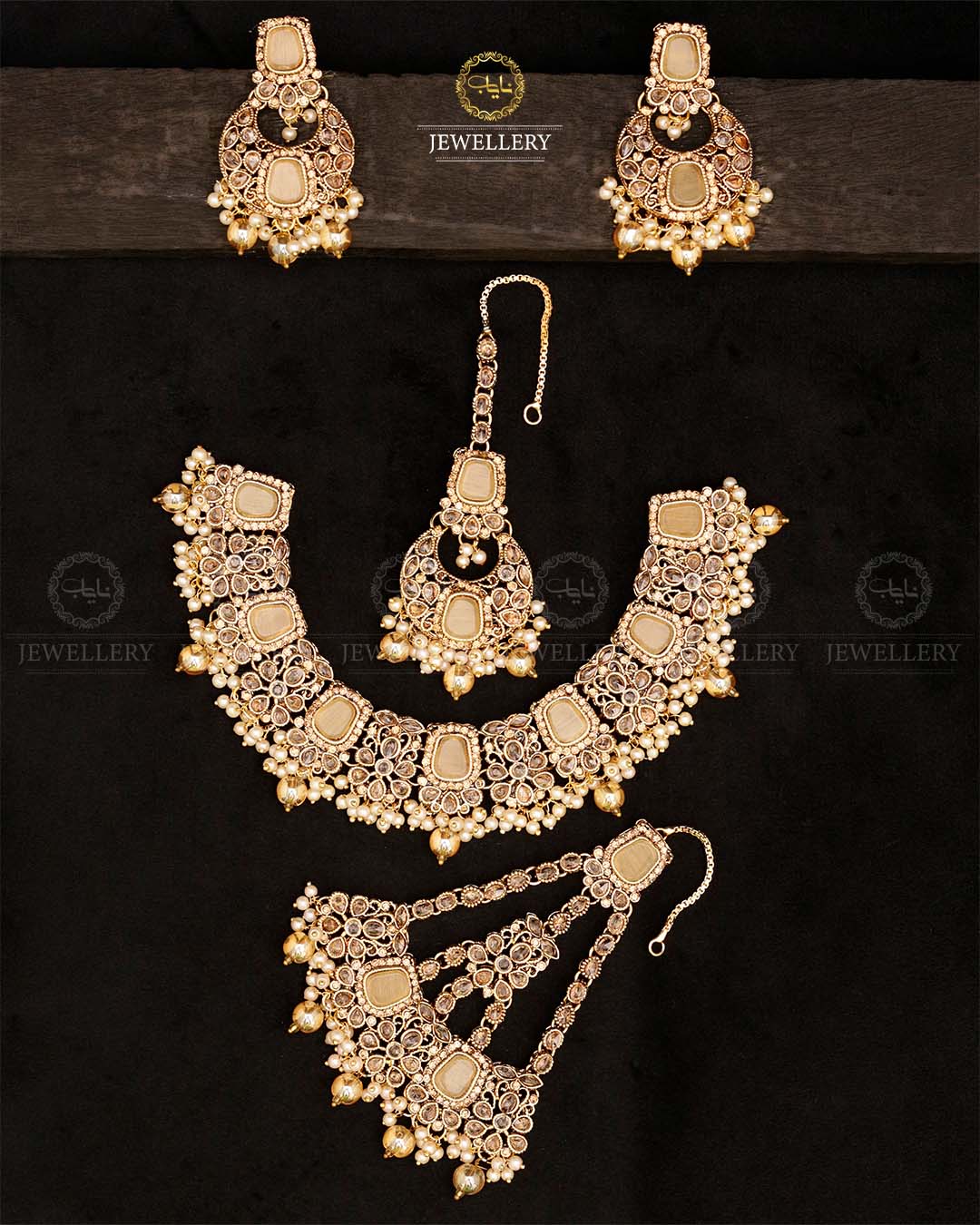 Egyptian Bridal set-2847-Golden
