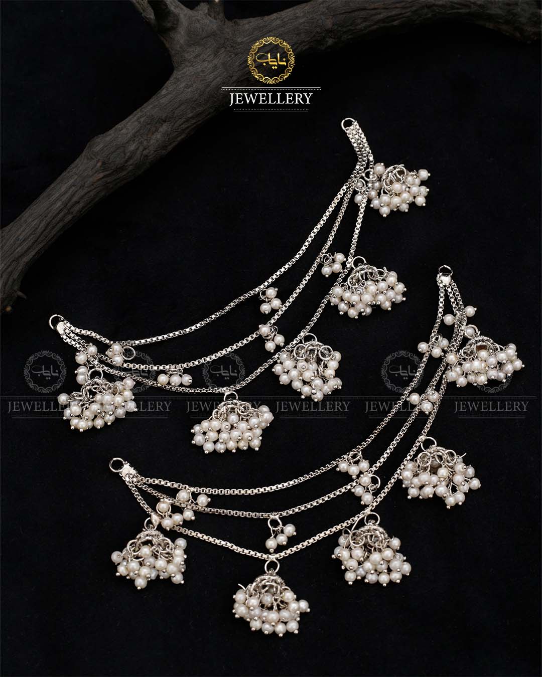 3 layers Earrings Jhumki Sahara-2602