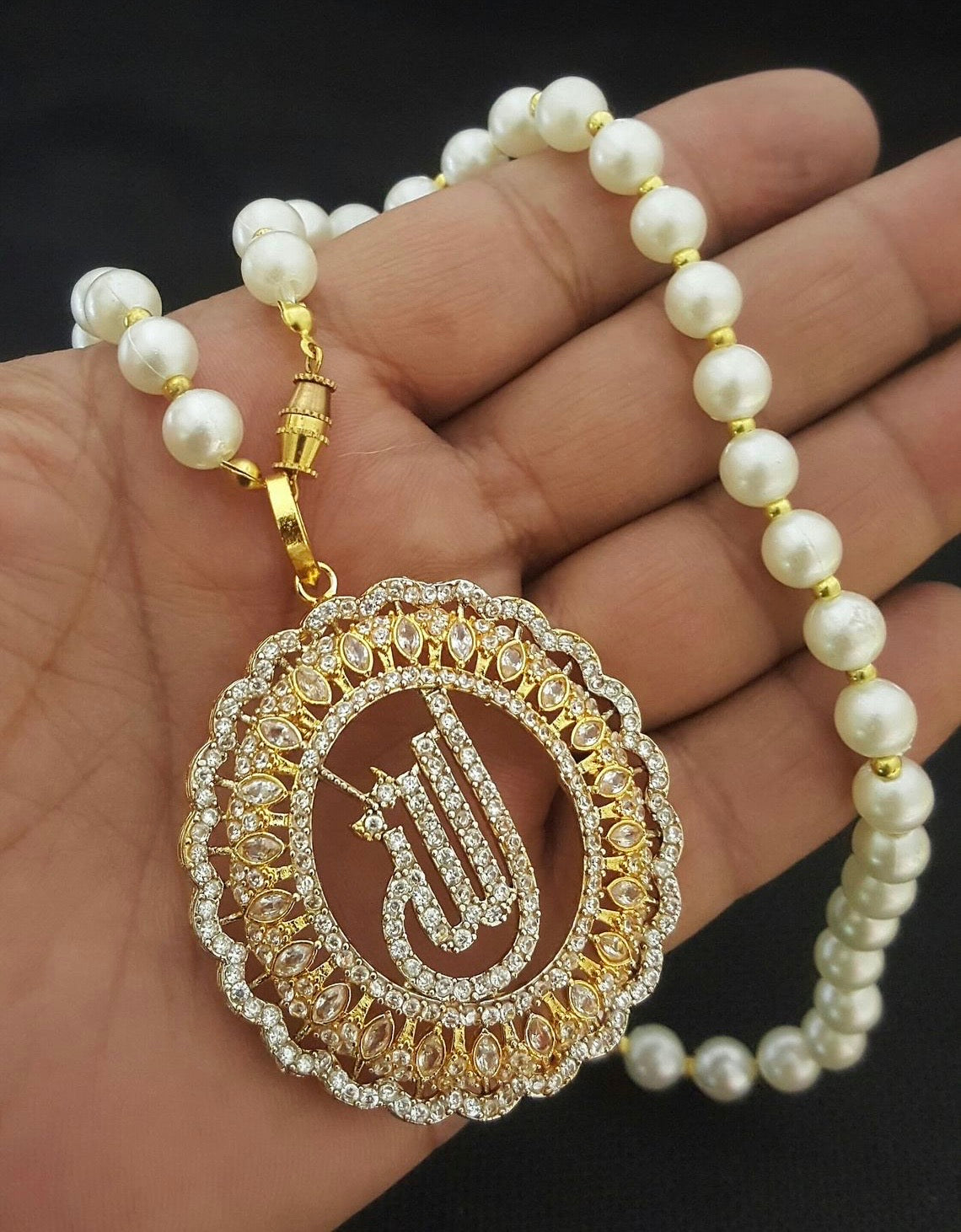 Zarcon Calligraphy ALLAH pendant-2414 Nayab Jewellery