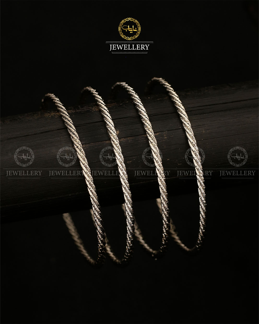 China Gold Bangles (pair) BL-5036