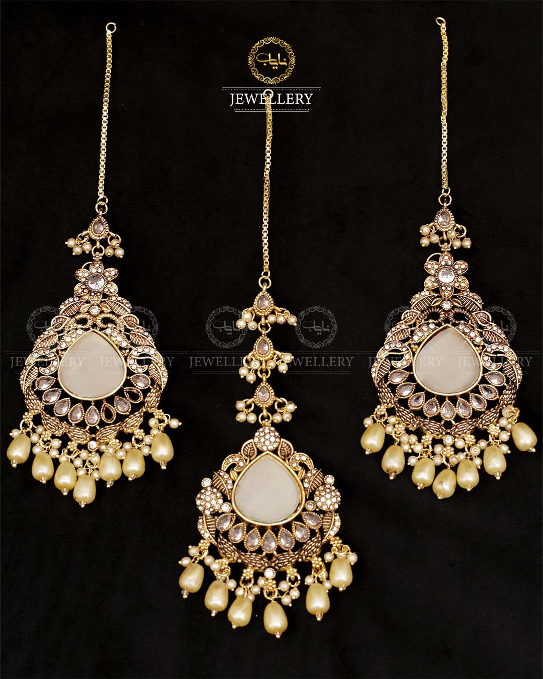 Designer Big size Earrings Tika E-304