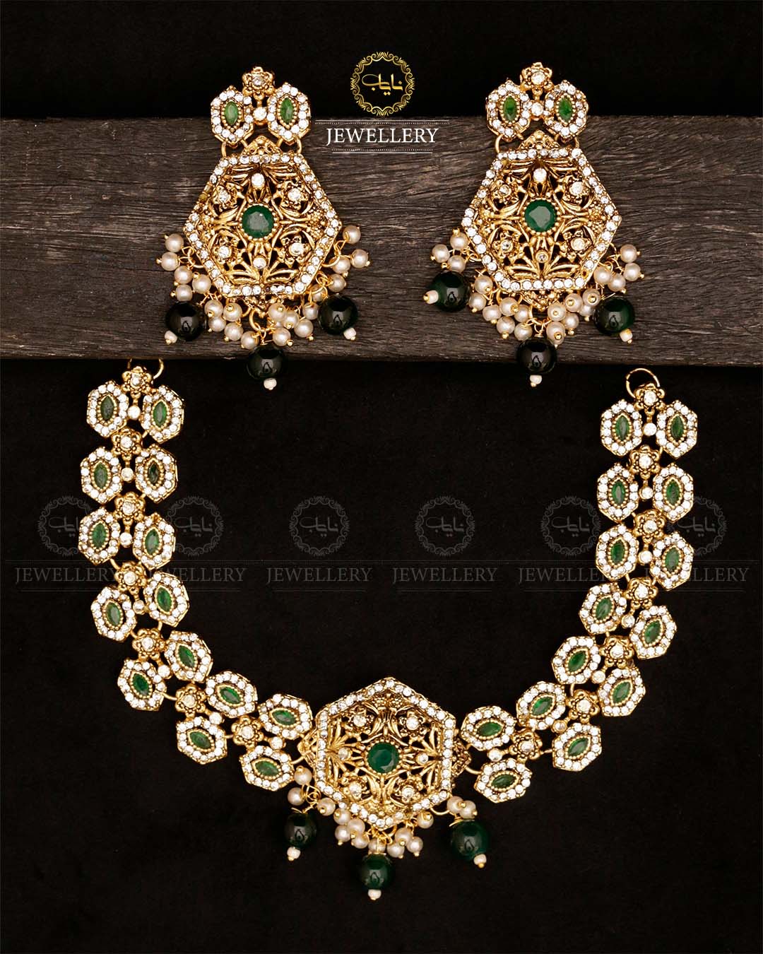 Rajwadi Necklace set-2855
