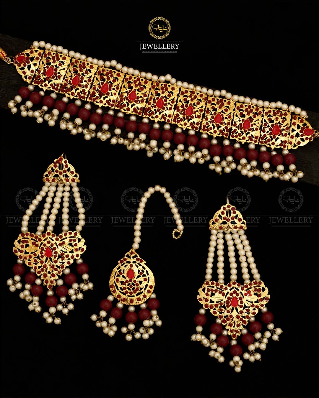 Hyedrabadi Guluband set-2883