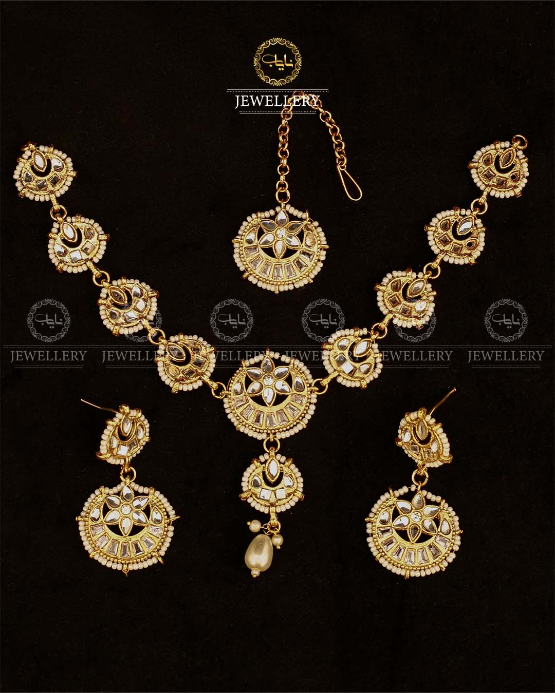 Dubbi kundan Necklace set-2918