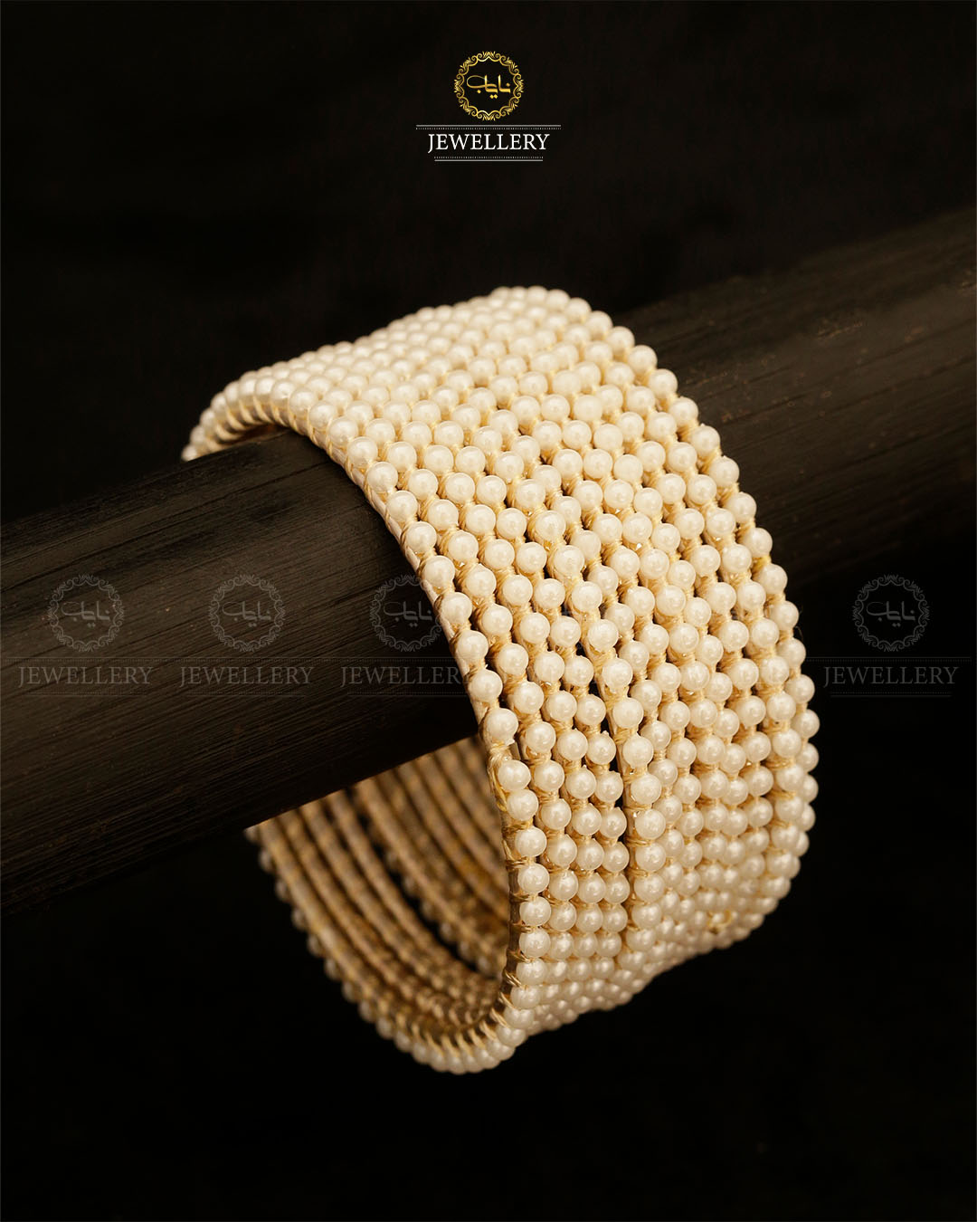 12 pcs Pearl Bangles-2862