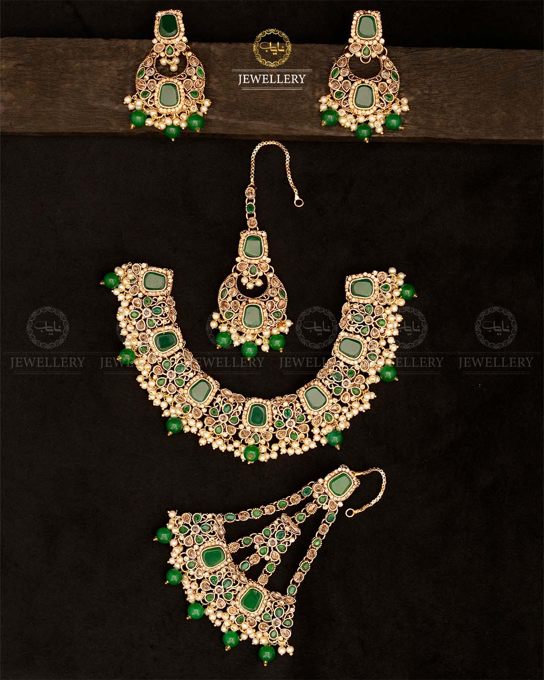 Egyptian Bridal set-2847-Golden