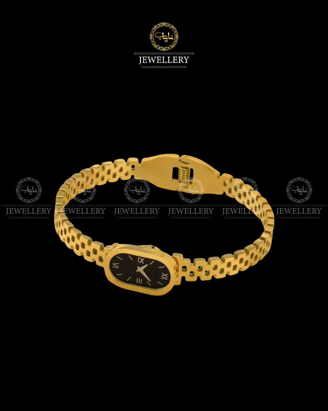 Trending Stainless steel Openable Watch Shape Bracelet BL-515