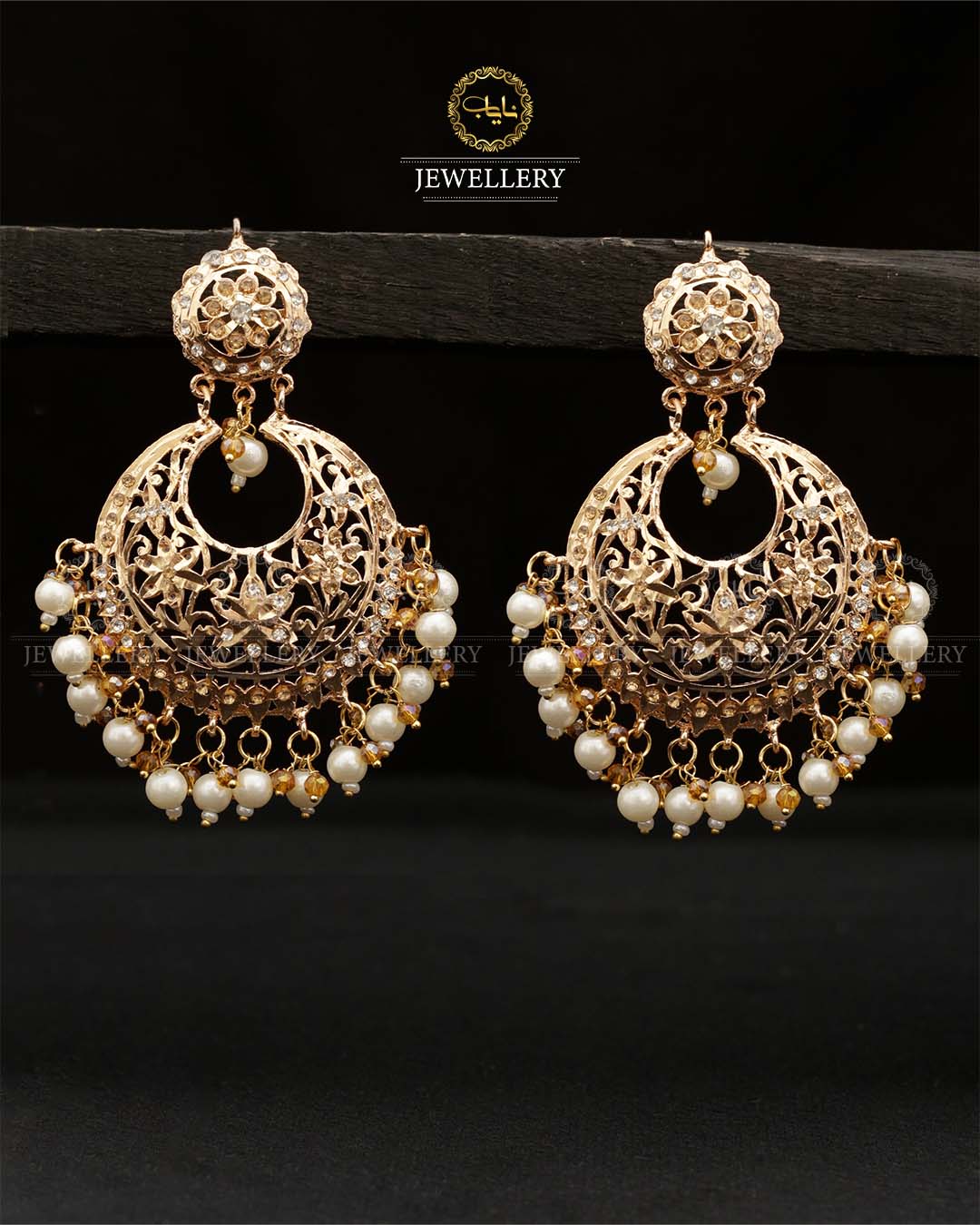 Gold plated Hyedrabadi Baali E-3007