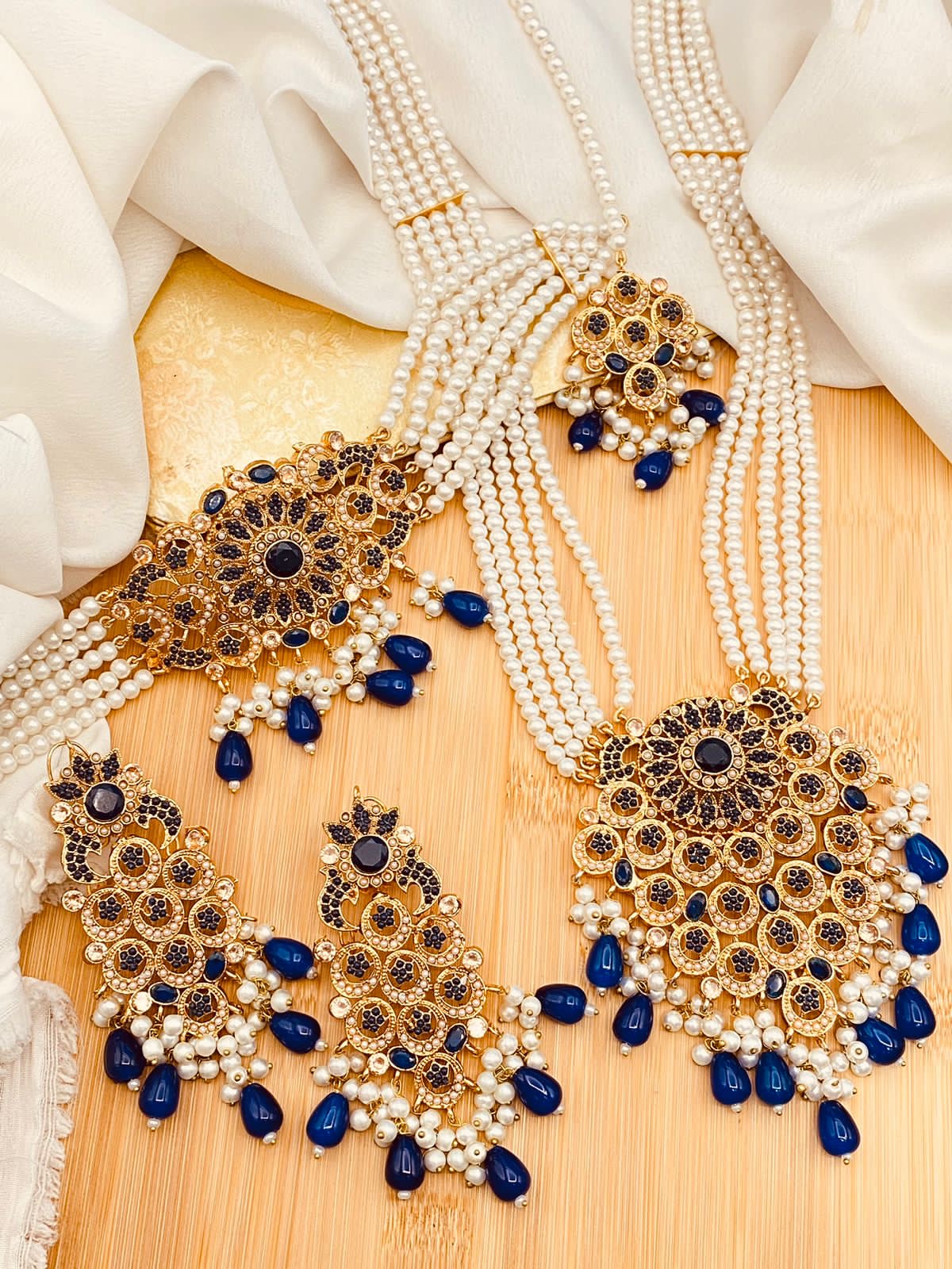 Noora Bridal Set NJ-1595 Nayab Jewellery