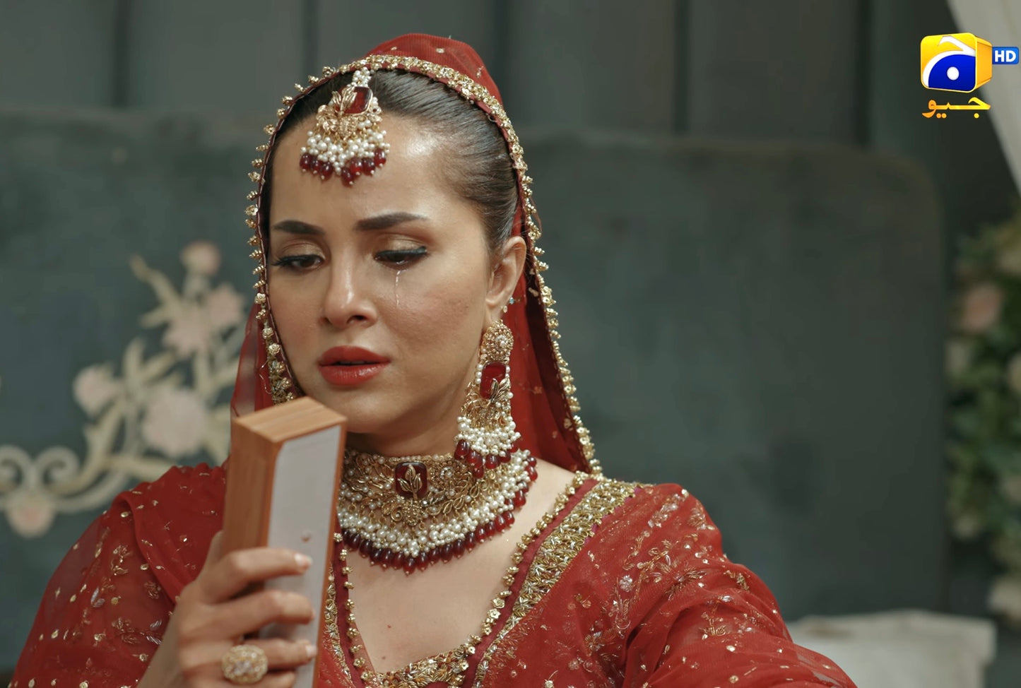 Designer hand made 6 pcs complete bridal set-2023