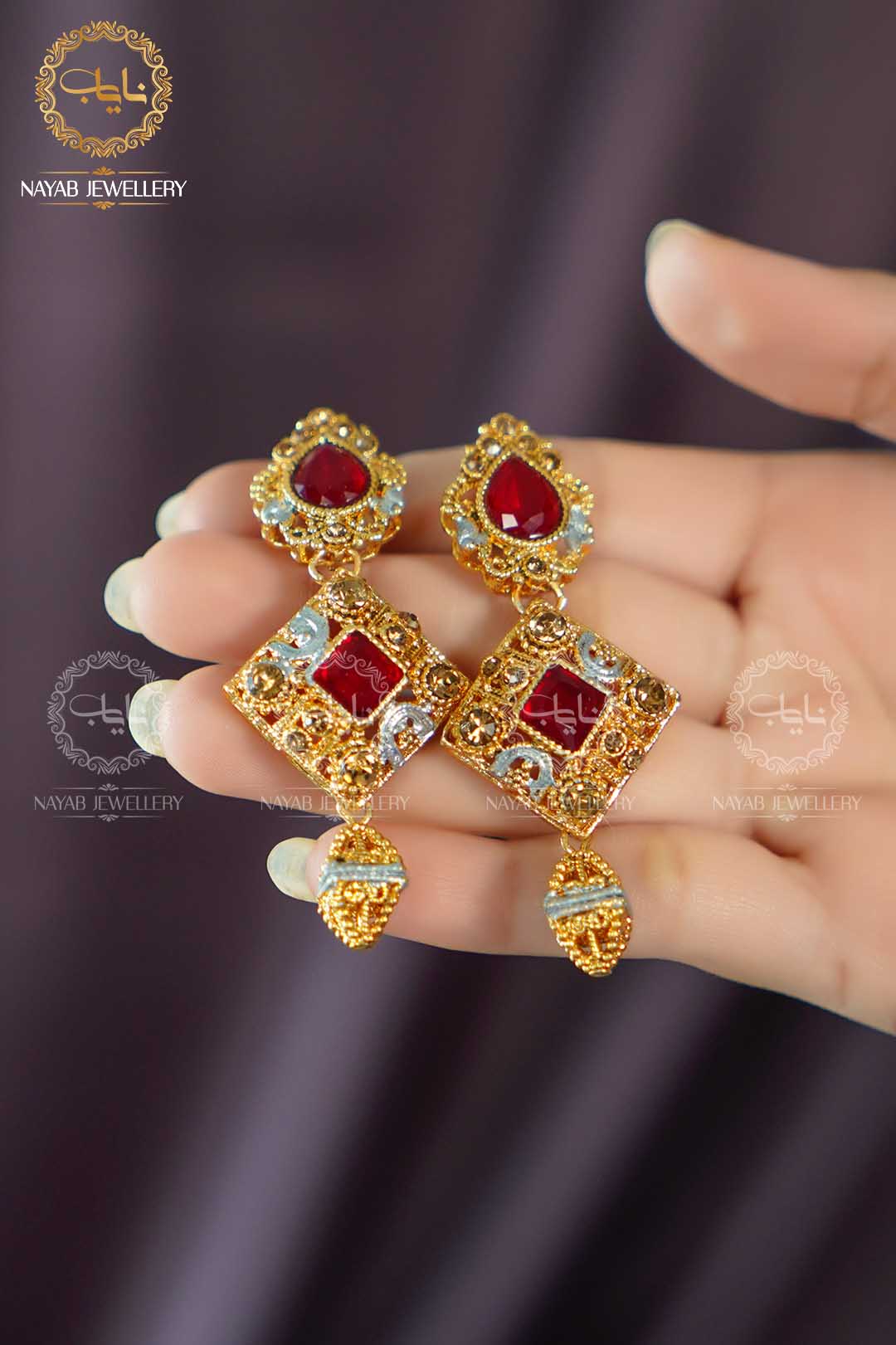 Signature Egyptian Mala With Earring NJ-1497