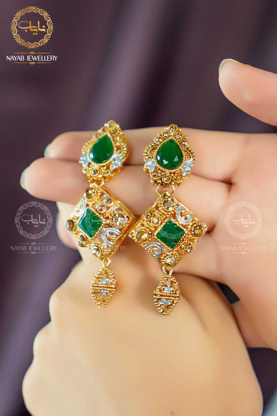Signature Egyptian Mala With Earring NJ-1497