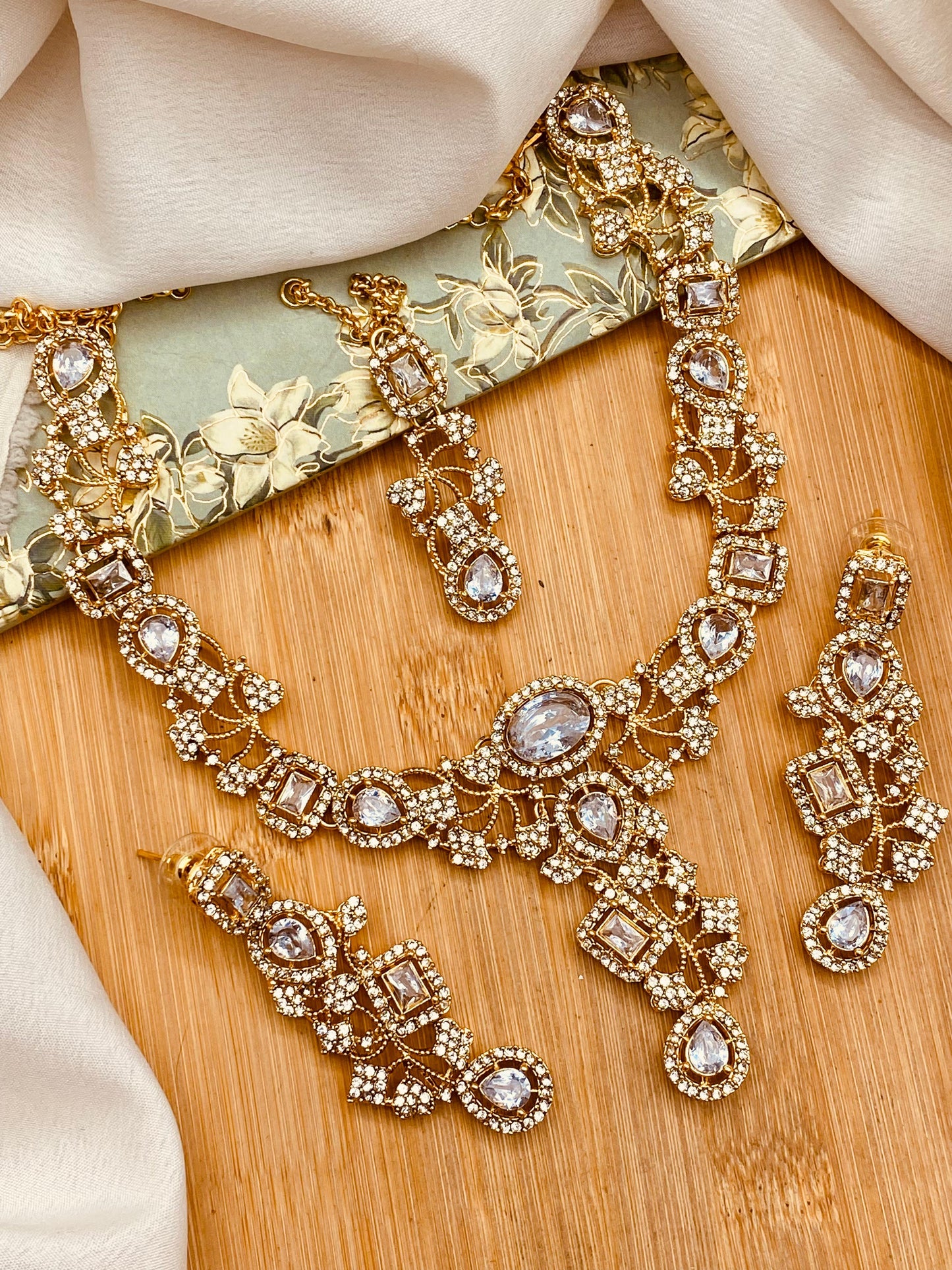 Turkish Necklace set-2778 Nayab Jewellery