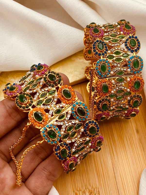 Noratan Zarcon Openable Bangles NJ-1516