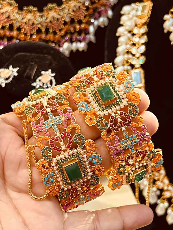 Noratan Openable Bangles NJ-1532