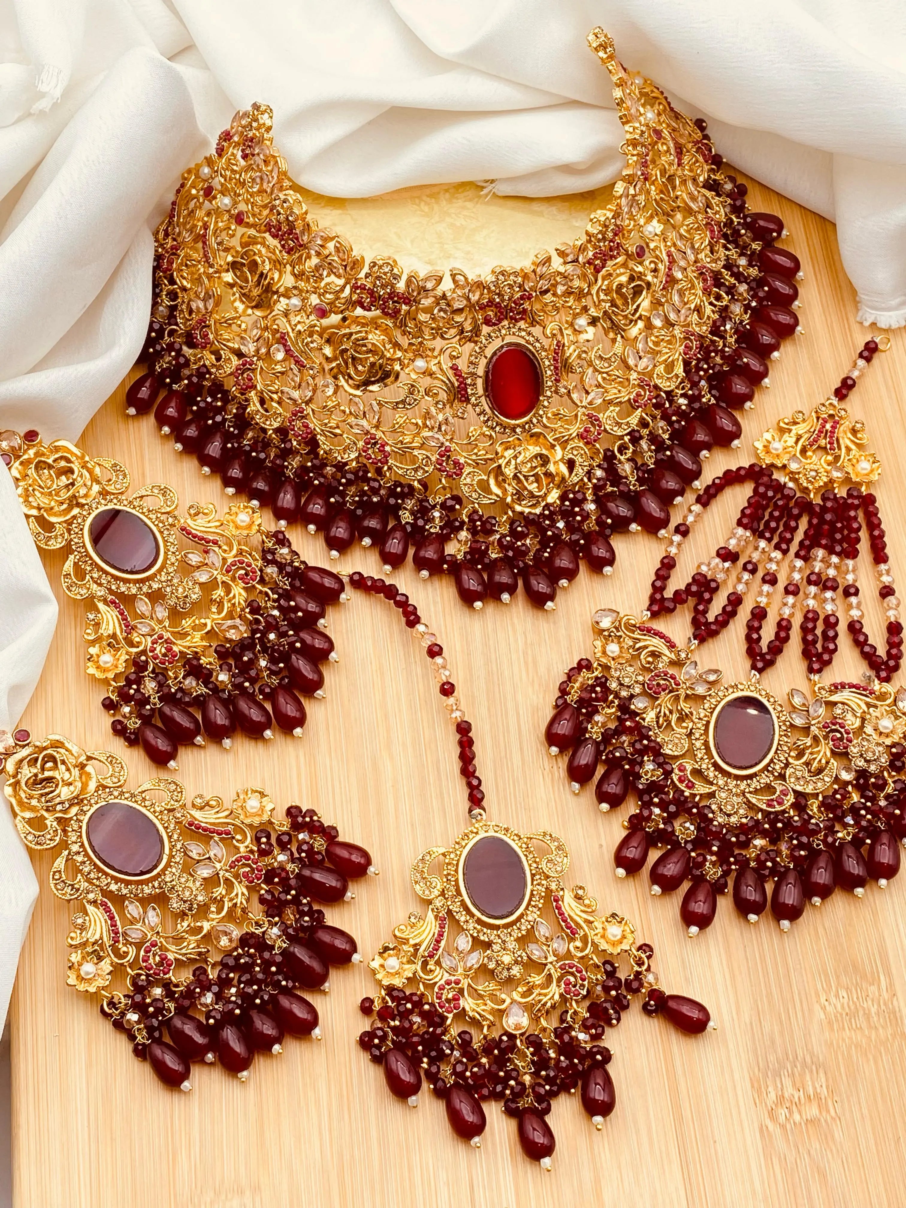 Dulhan Jewellery Set Dulhan Jewellery All Set Kohsar Designer