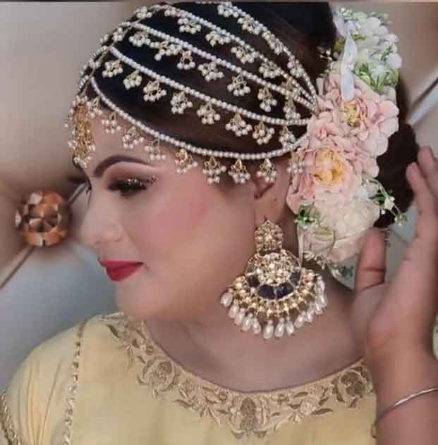 Kundan Full Head Matha Patti NJ-1527