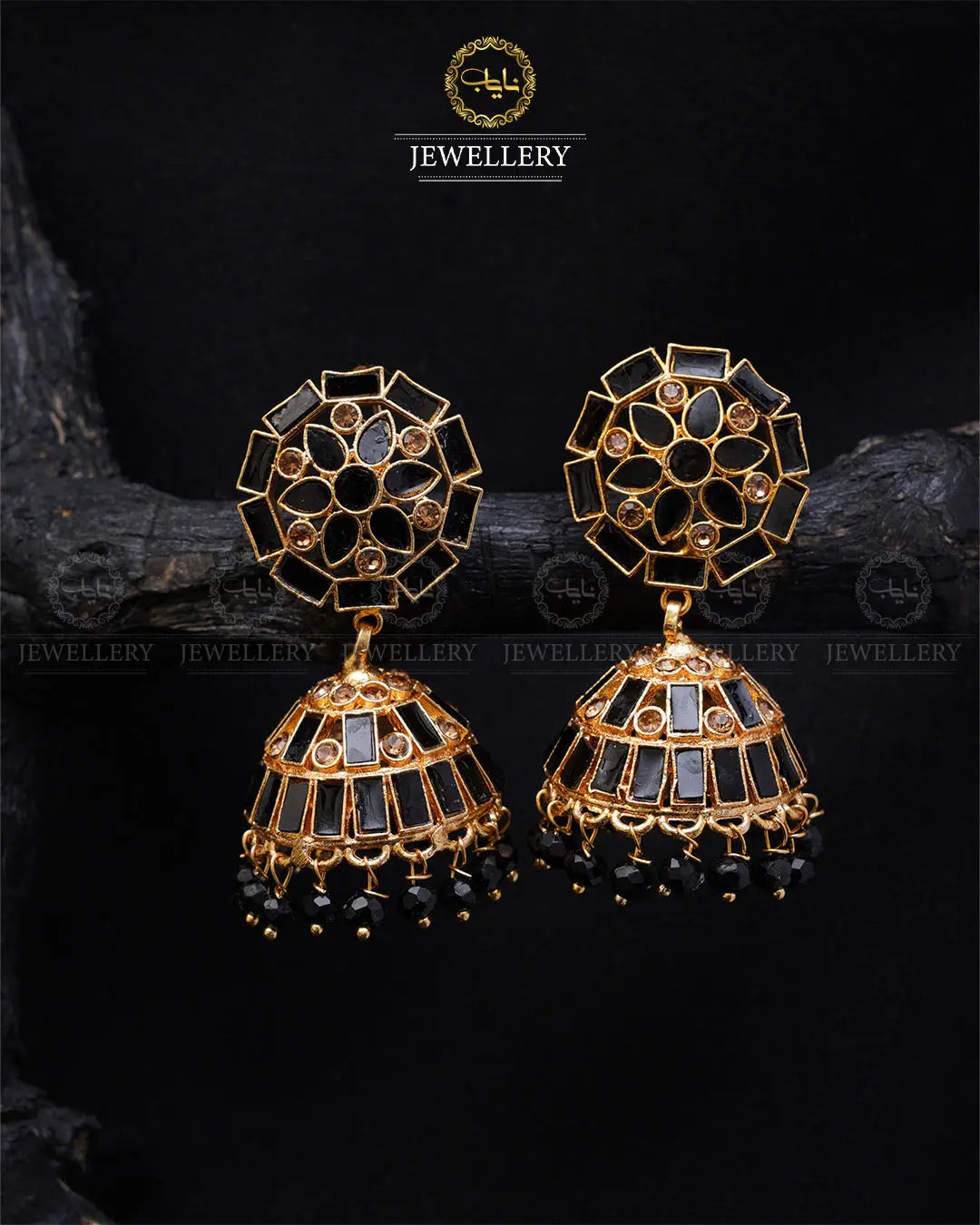 Kundan Jhumki -2033-G Nayab Jewellery