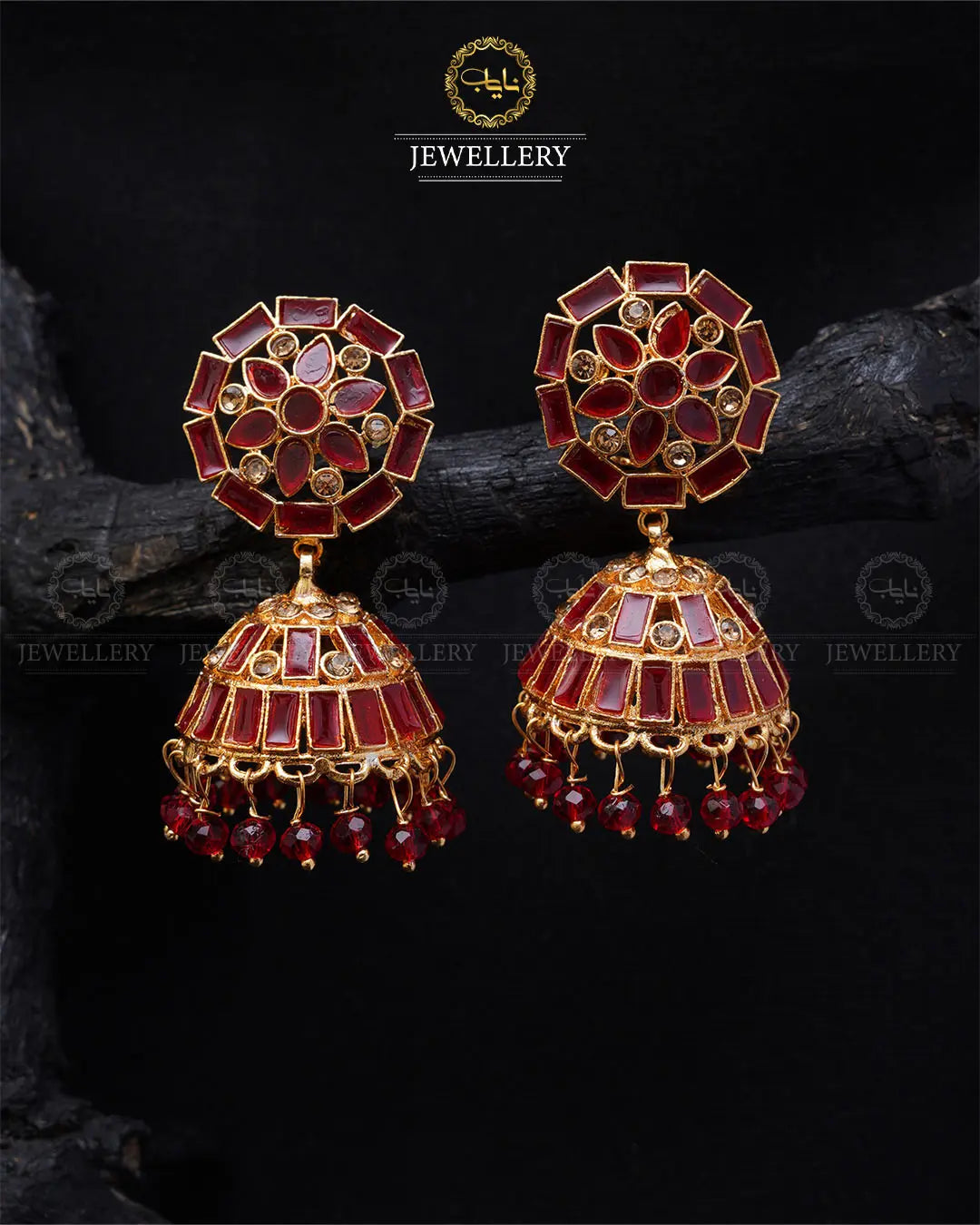 Kundan Jhumki -2033-G Nayab Jewellery