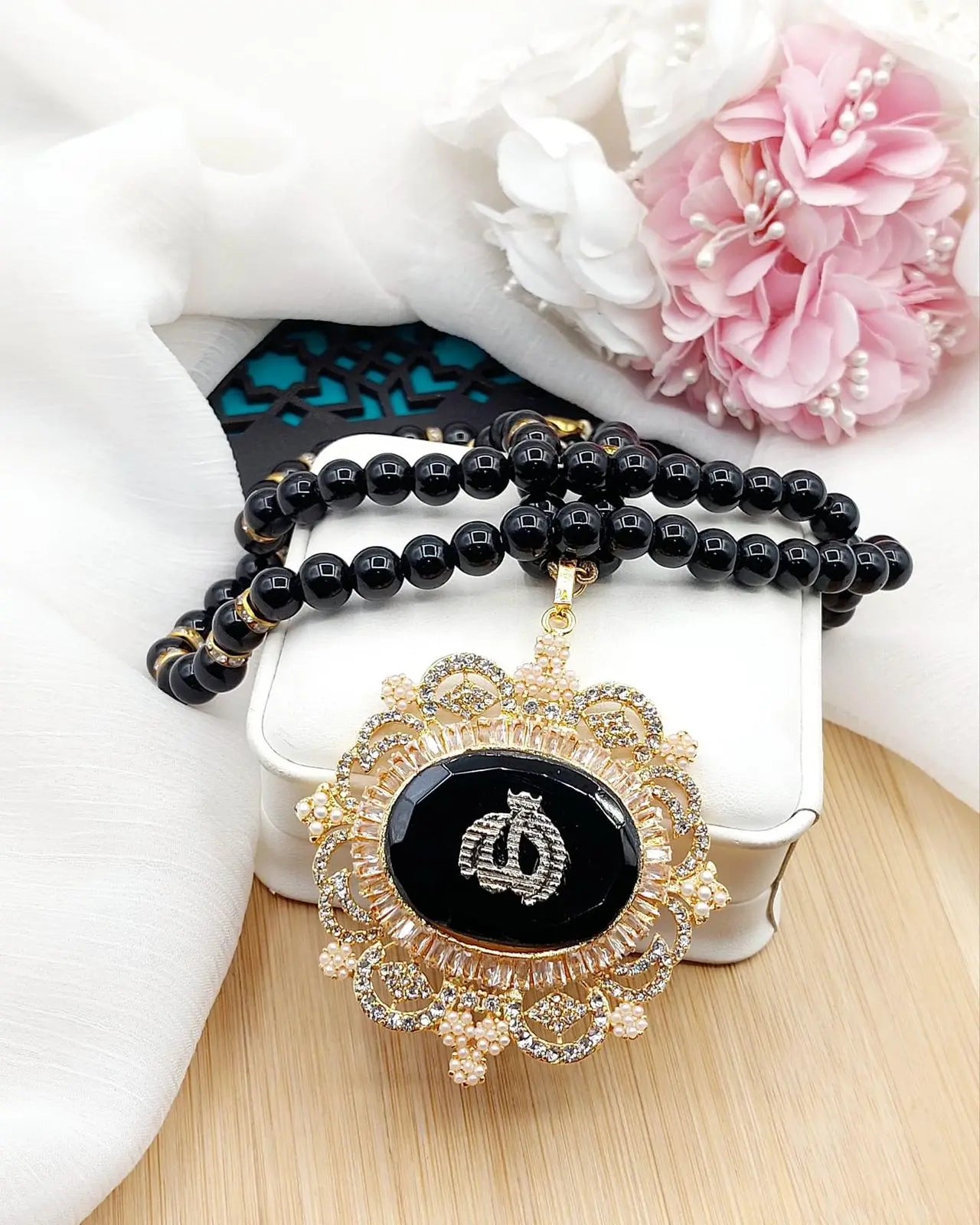 Turkish Calligraphy Allah pendant -2182 Nayab Jewellery