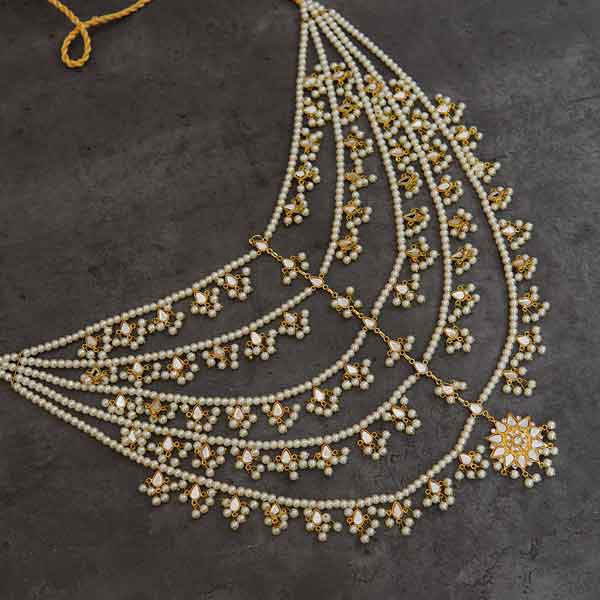 Kundan Full Head Matha Patti NJ-1527